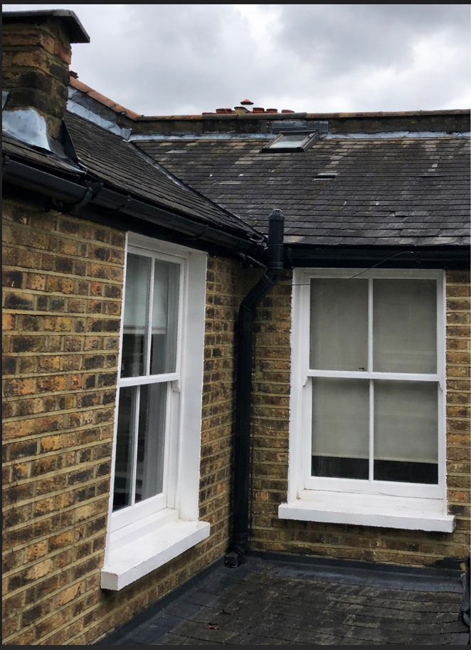 Roofing project (before) in Columbus, OH